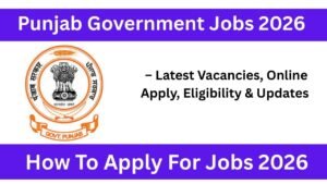 Punjab Government Jobs