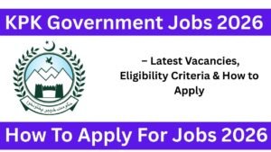 KPK Government Jobs