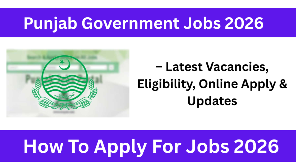 Punjab Government Jobs