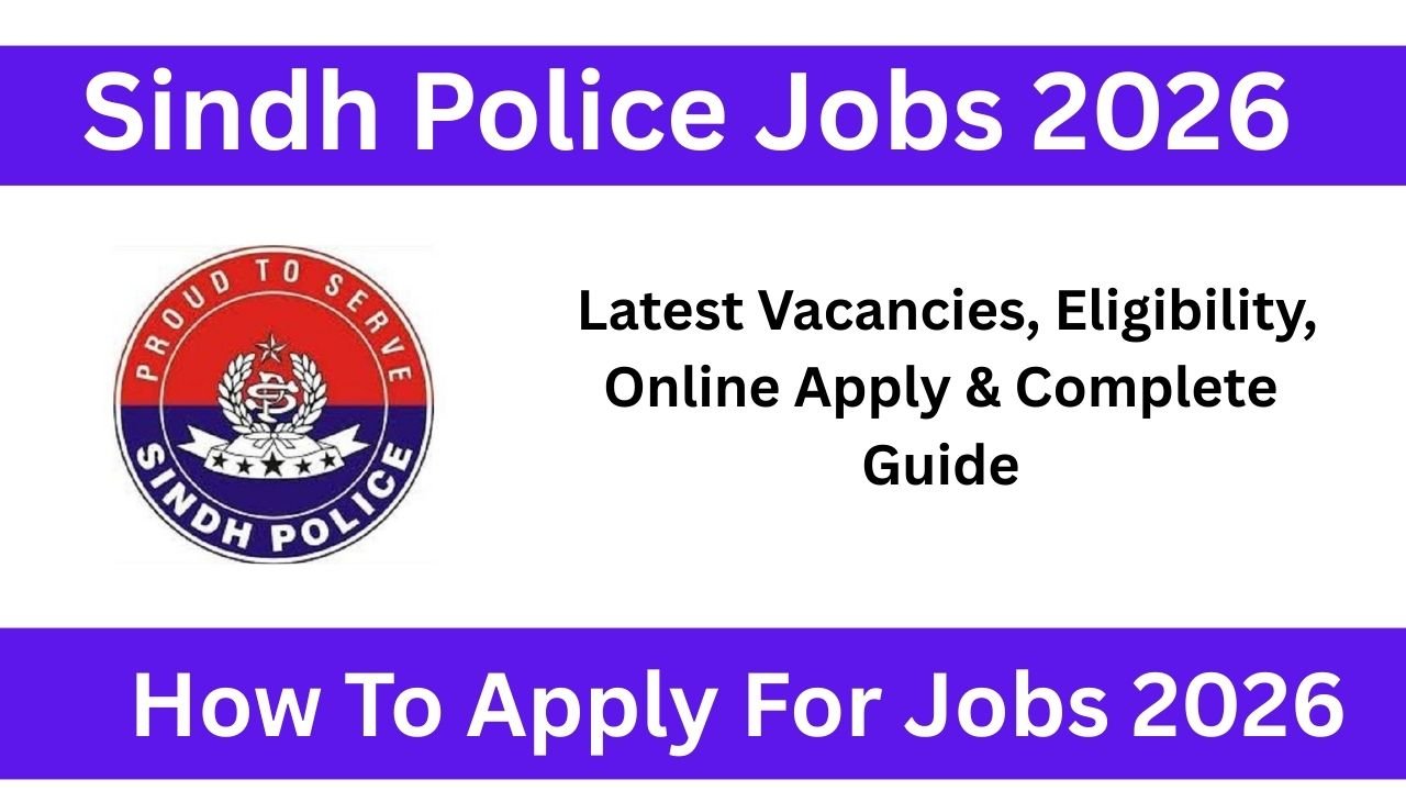 Sindh Police Jobs