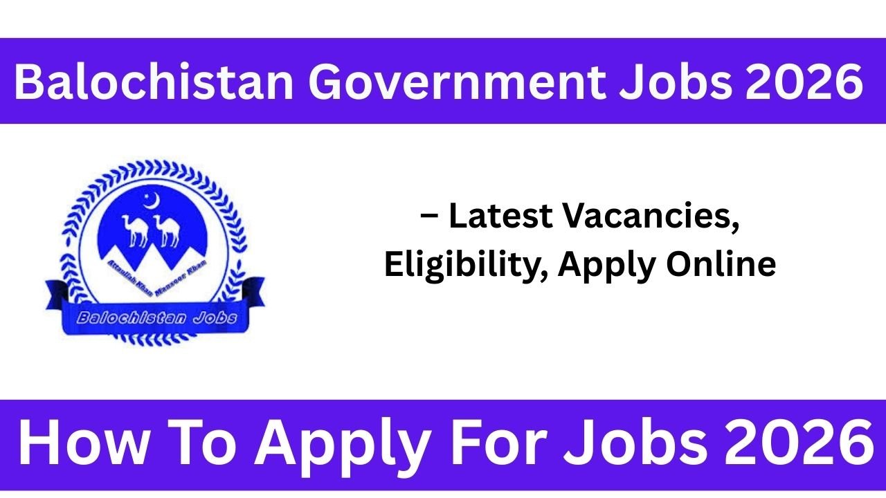 Balochistan Government Jobs