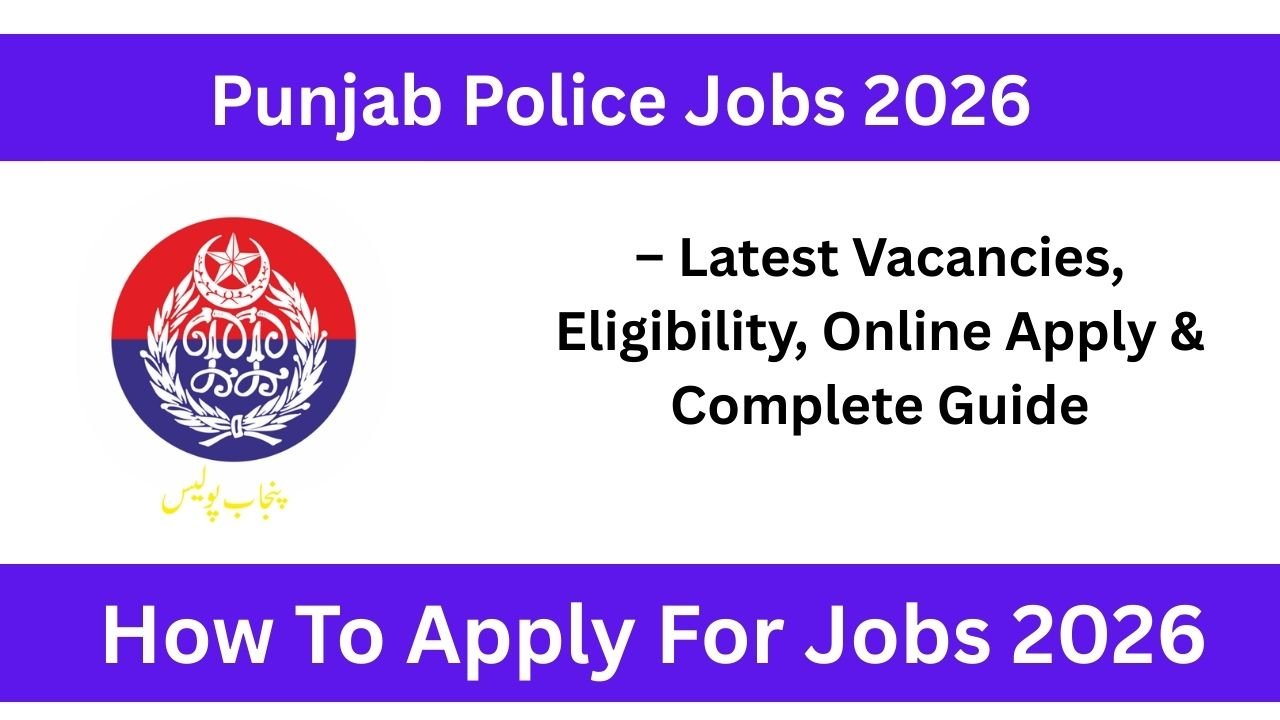 Punjab Police Jobs 2026
