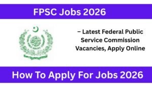 FPSC Jobs 2026
