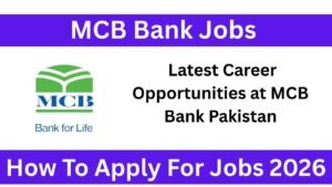 MCB Bank Jobs