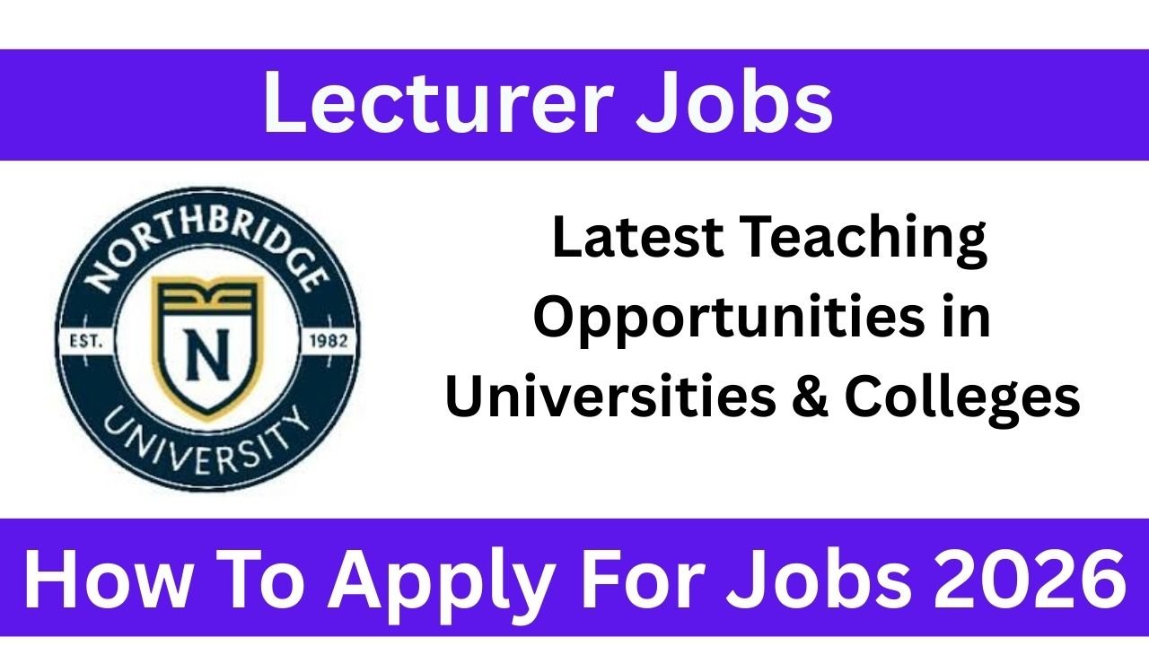 Lecturer Jobs